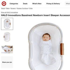 HALO Bassinest Newborn Insert Sleeper Accessory